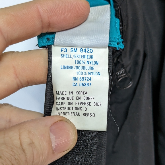 Mens Columbia Sportswear Snow Ski Pants Size XL Black F3 SM 8420 Zipper Legs - Picture 3 of 9